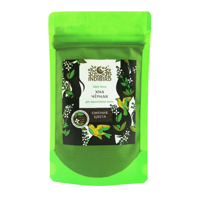 Хна черная Indibird, 50 г.