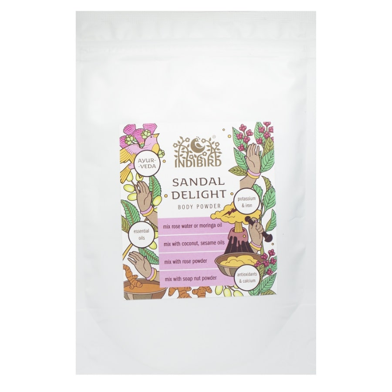 Порошок для тела Сандаловое наслаждение Indibird, 50 г.