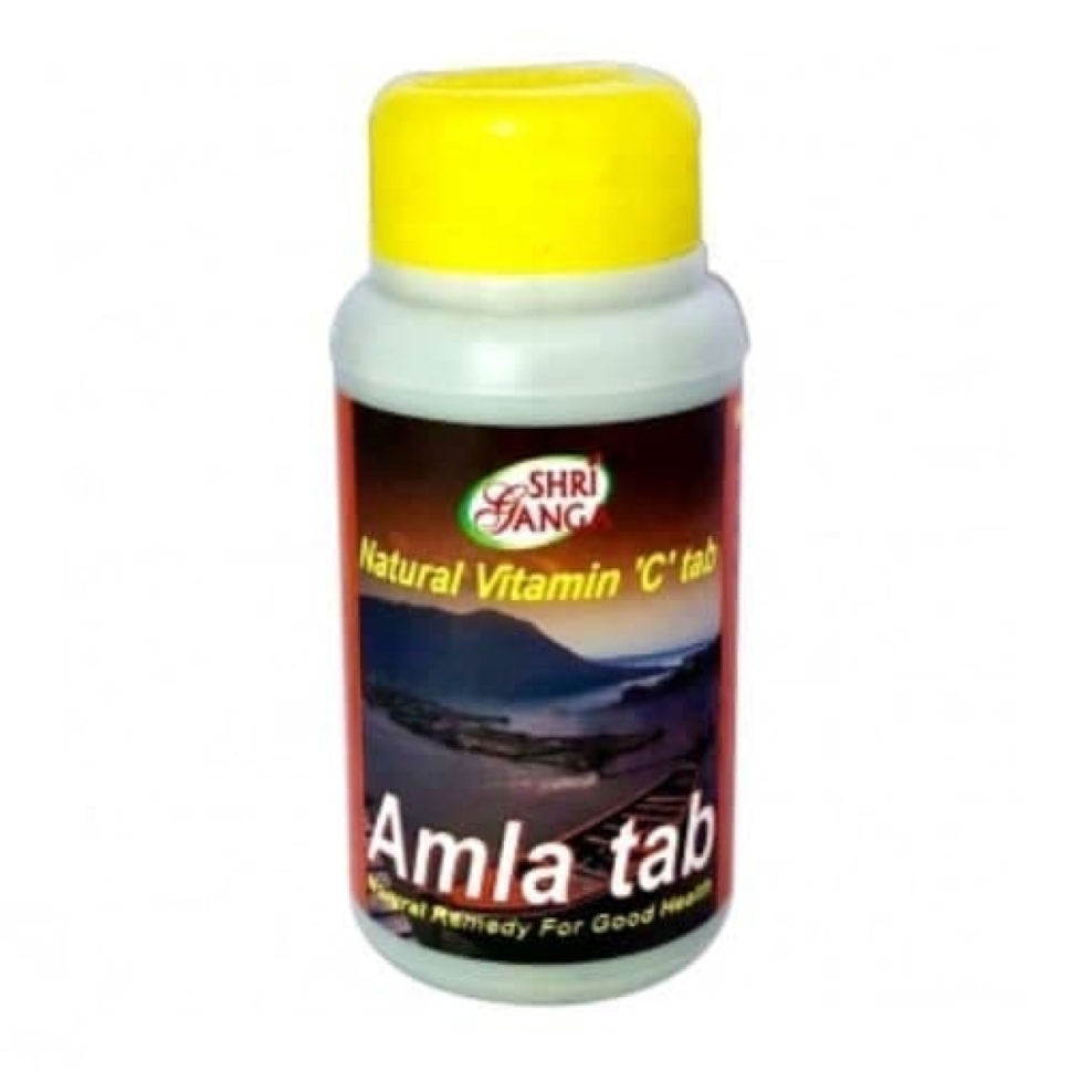 Амла в таблетках Shri Ganga, 200 таб.