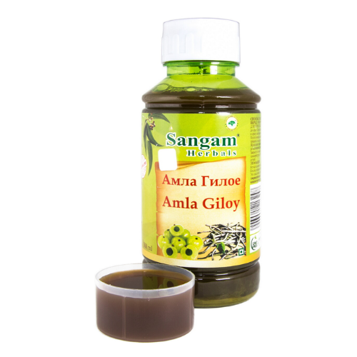 Сок Амла Гилое Sangam Herbals, 500 мл.