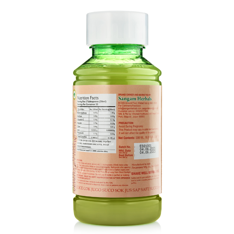 Сок Амла Sangam Herbals, 500 мл.