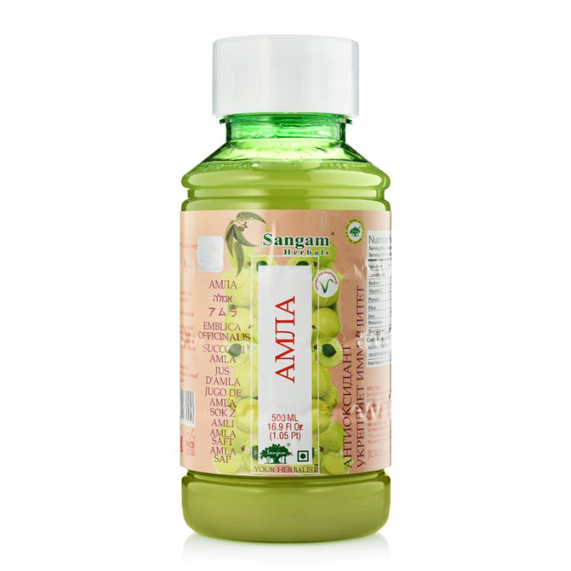 Сок Амла Sangam Herbals, 500 мл.