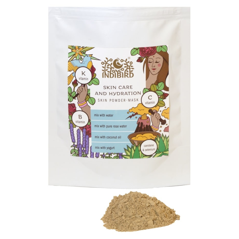 Травяная маска для лица «Уход и Увлажнение» Indibird, 40 г.