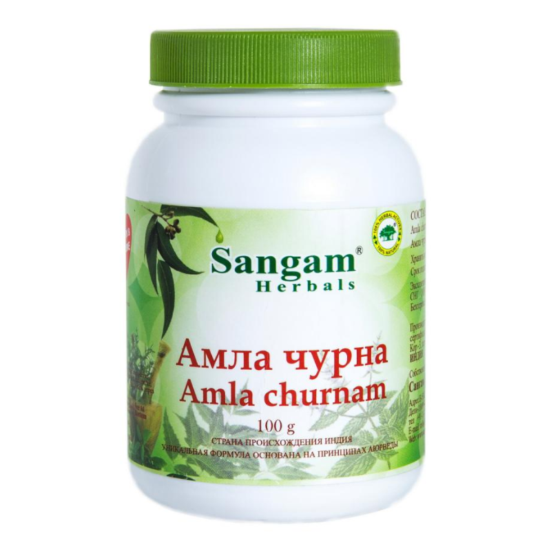 Амла чурна Sangam Herbals, 100 г.