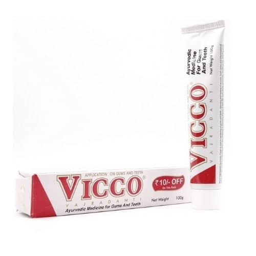 Аюрведическая зубная паста Ваджраданти Vicco, 100 г.