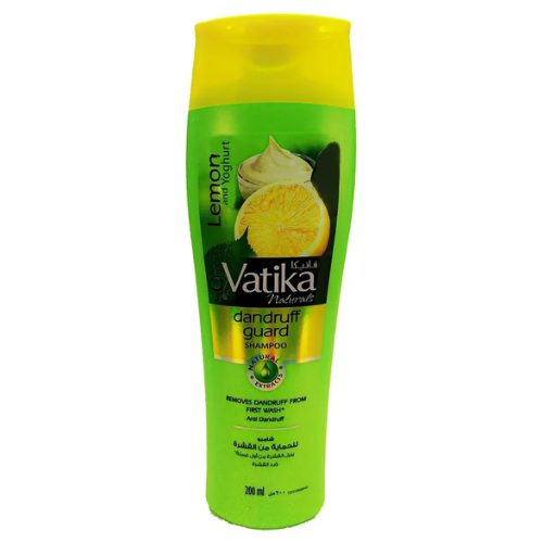 Шампунь против перхоти Лимон и Йогурт Dabur Vatika, 200 мл.
