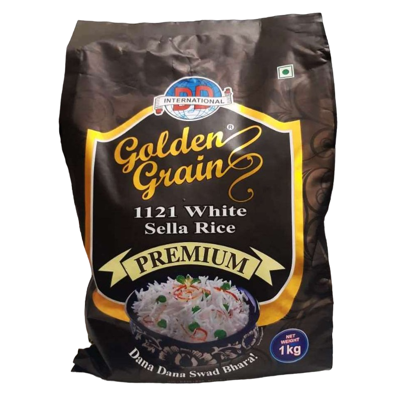 Рис Басмати белый пропаренный Golden Grain, 1000 г.