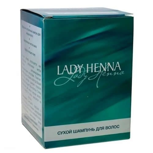 Сухой Шампунь Мыльный Орех Lady Henna, 12 саше по 10 г.
