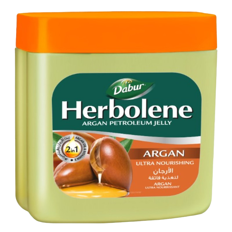 Ультраувлажняющий крем Херболен с маслом арганы и витамином Е Dabur, 225 мл.