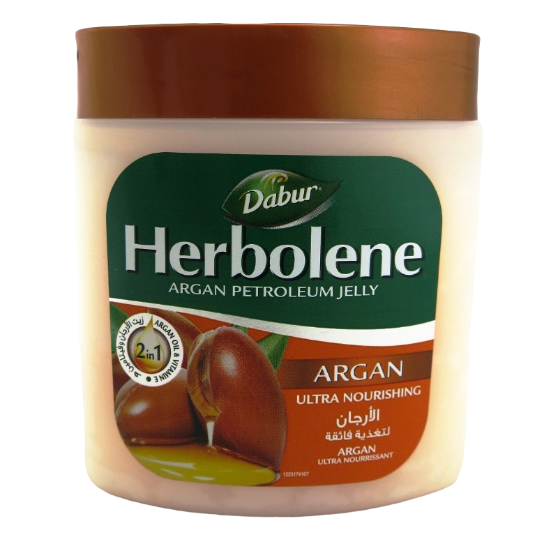 Ультраувлажняющий крем Херболен с маслом арганы и витамином Е Dabur, 225 мл.