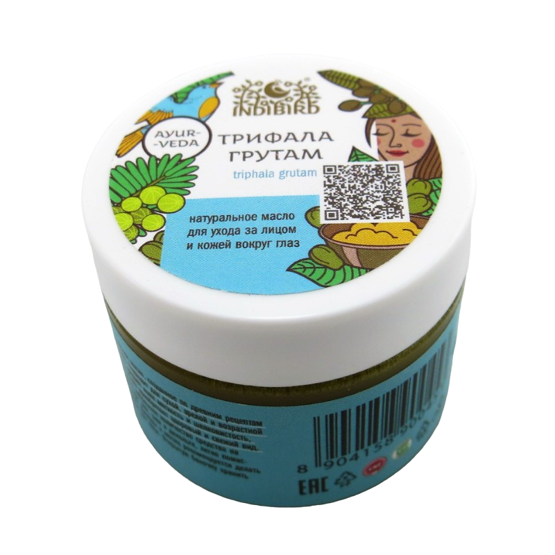 Масло для лица Трифала грутам Indibird, 50 г.