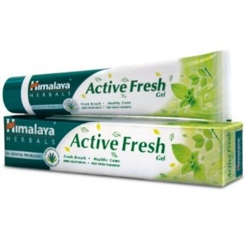 Аюрведическая зубная паста-гель Активная Свежесть Himalaya, 80 г.