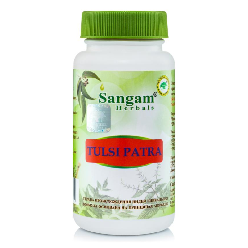 Тулси Патра Sangam Herbals, 60 таб.
