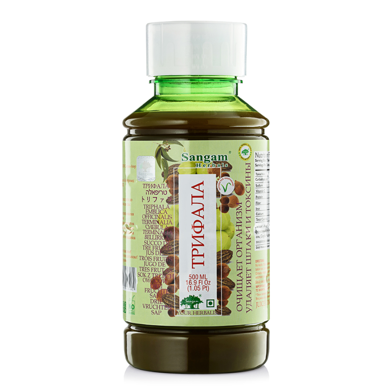 Сок Трифала Sangam Herbals, 500 мл.