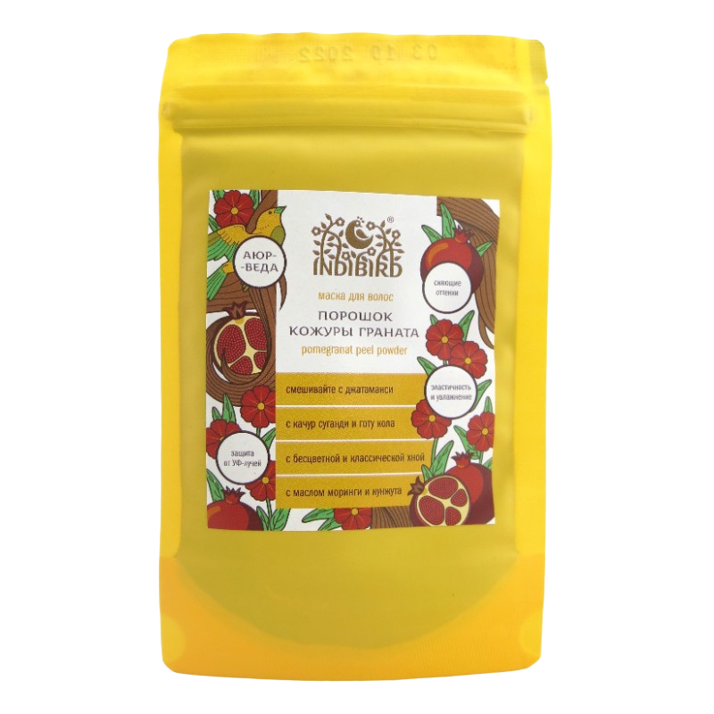 Порошок кожуры Граната Indibird, 50 г.