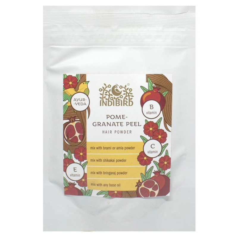 Порошок кожуры Граната Indibird, 50 г.