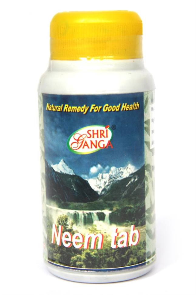 Ним в таблетках Shri Ganga, 200 таб.