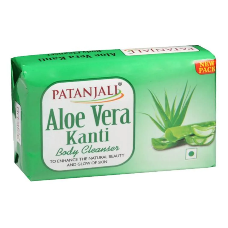 Аюрведическое мыло Алоэ Вера Канти Patanjali, 100 г.