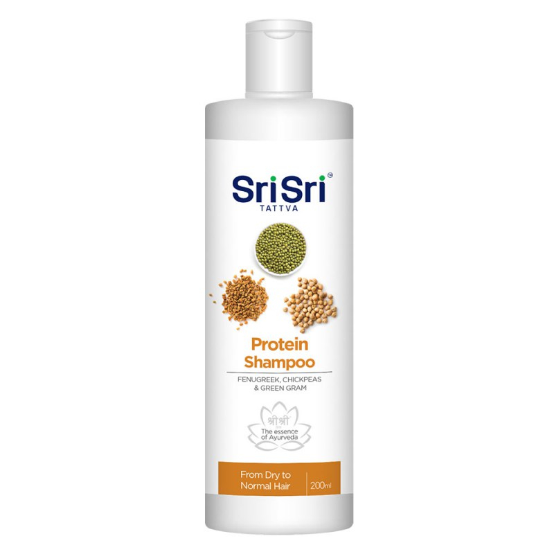 Шампунь с протеином Sri Sri Tattva, 200 мл.