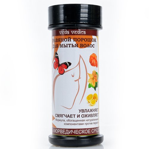 Травяной порошок для мытья волос Veda Vedica, 70 г.