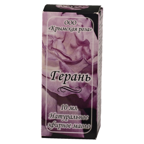 Масло эфирное ГЕРАНЬ, 10 мл.