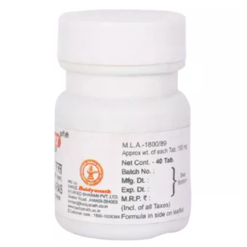 Чандракала рас Baidyanath, 40 таб.