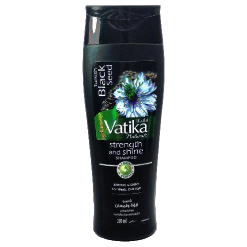 Шампунь Сила и блеск Черный тмин Dabur Vatika, 200 мл.