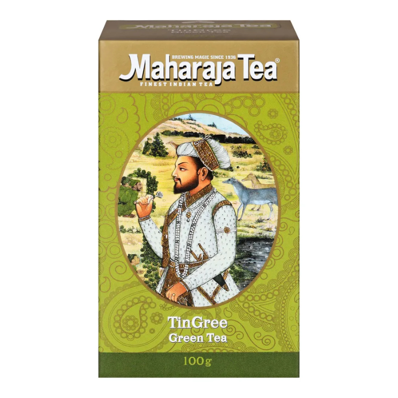 Чай зелёный Ассам Тингри рассыпной Maharaja, 100 г.