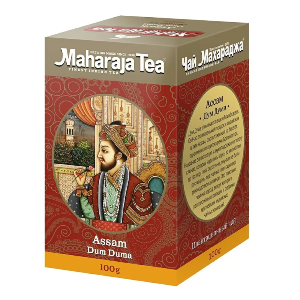 Чай черный рассыпной Ассам Дум Дума Maharaja(Assam Dum Duma Maharaja Tea), 100 г.