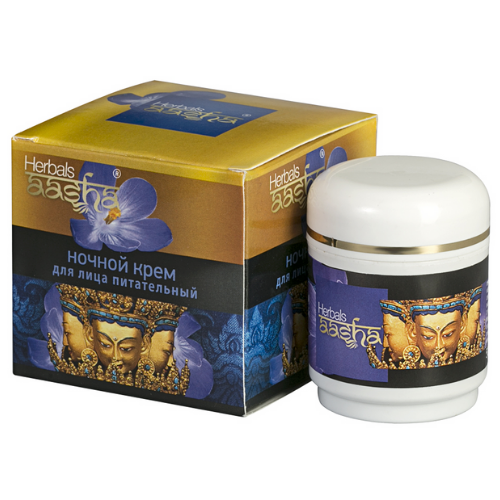 Ночной питательный крем для лица Aasha Herbals, 50 мл.