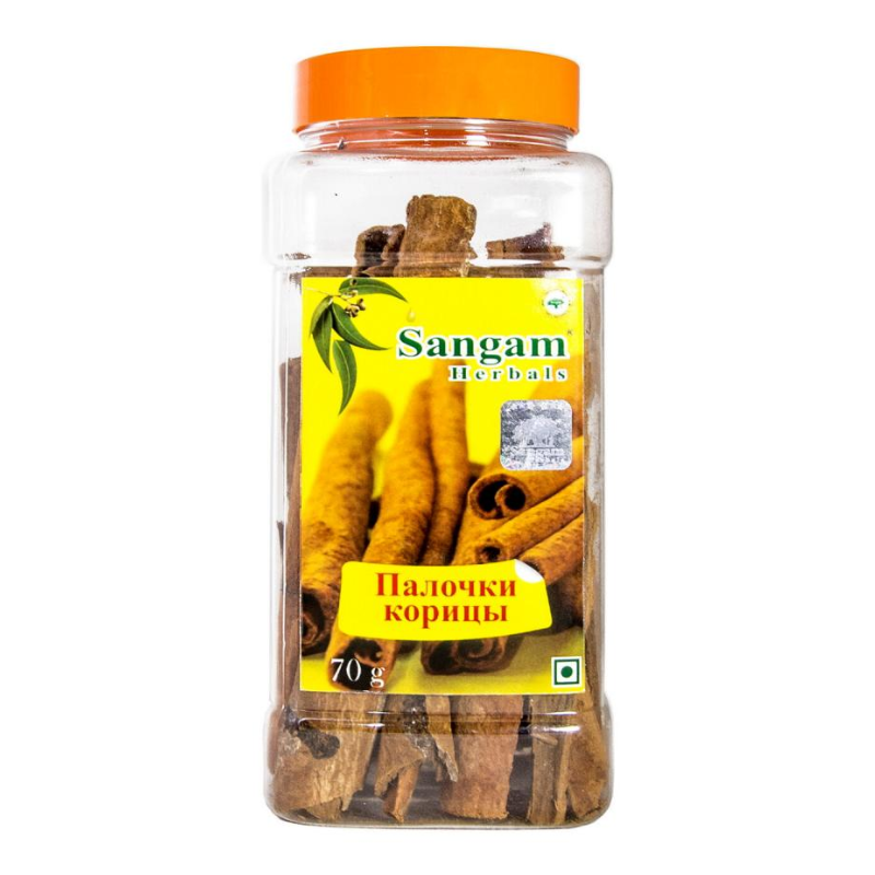 Корица палочки Sangam Herbals, 70 г.