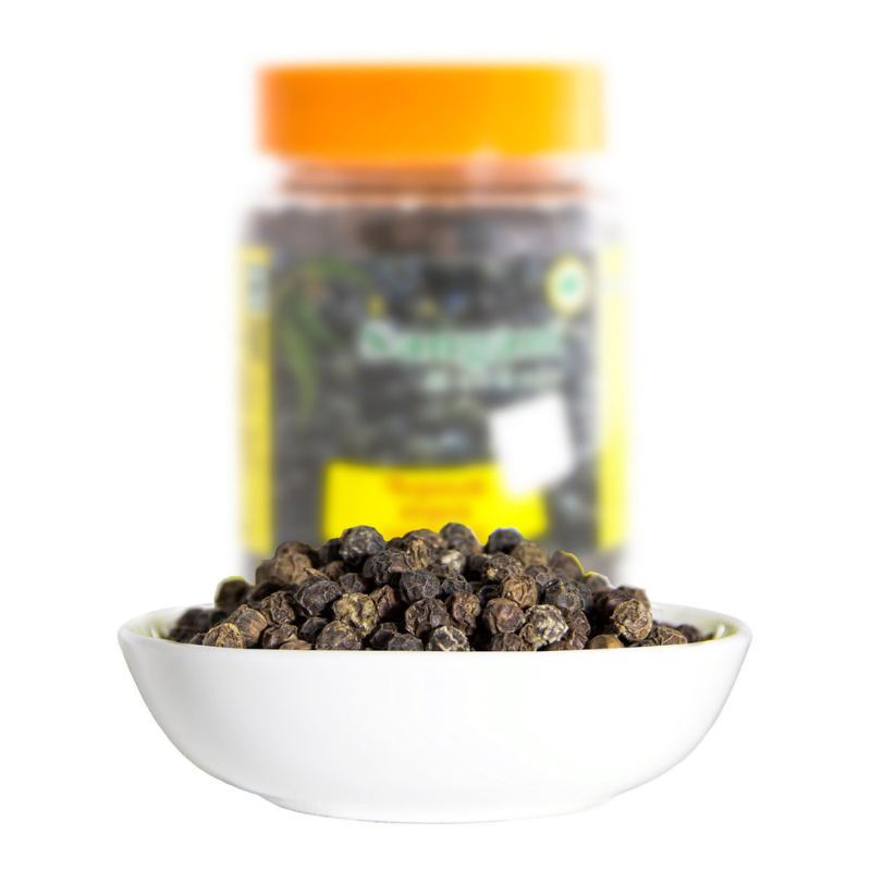 Перец чёрный горошек Sangam Herbals, 90 г.