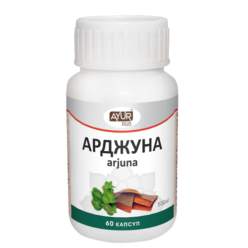 Арджуна Ayur Plus, 60 капсул.