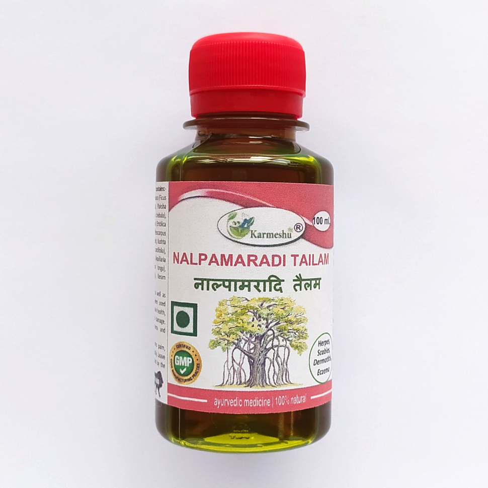 Масло Налпамаради Тайлам | Nalpamaradi Tailam oil | 100 мл | Karmeshu