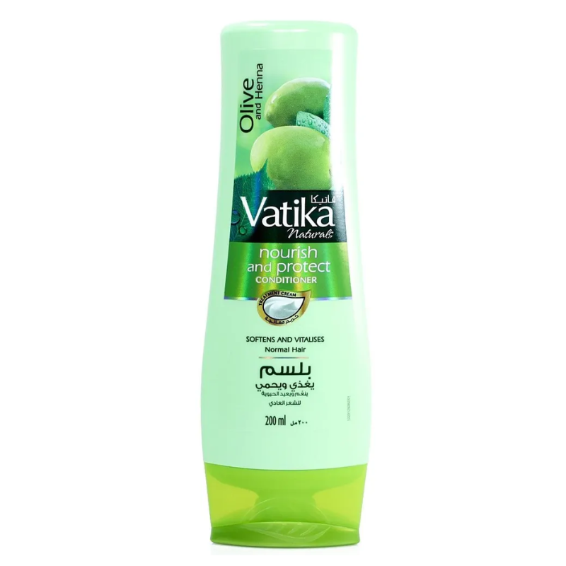 Кондиционер «Олива и Хна» Питание и защита Dabur Vatika, 200 мл.