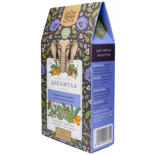 Дасамула чайный травяной напиток Золото Индии, 100 г.