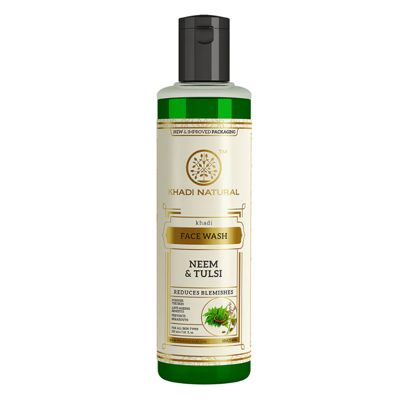 Средство для умывания «Ним и Тулси» Khadi Natural, 210 мл.