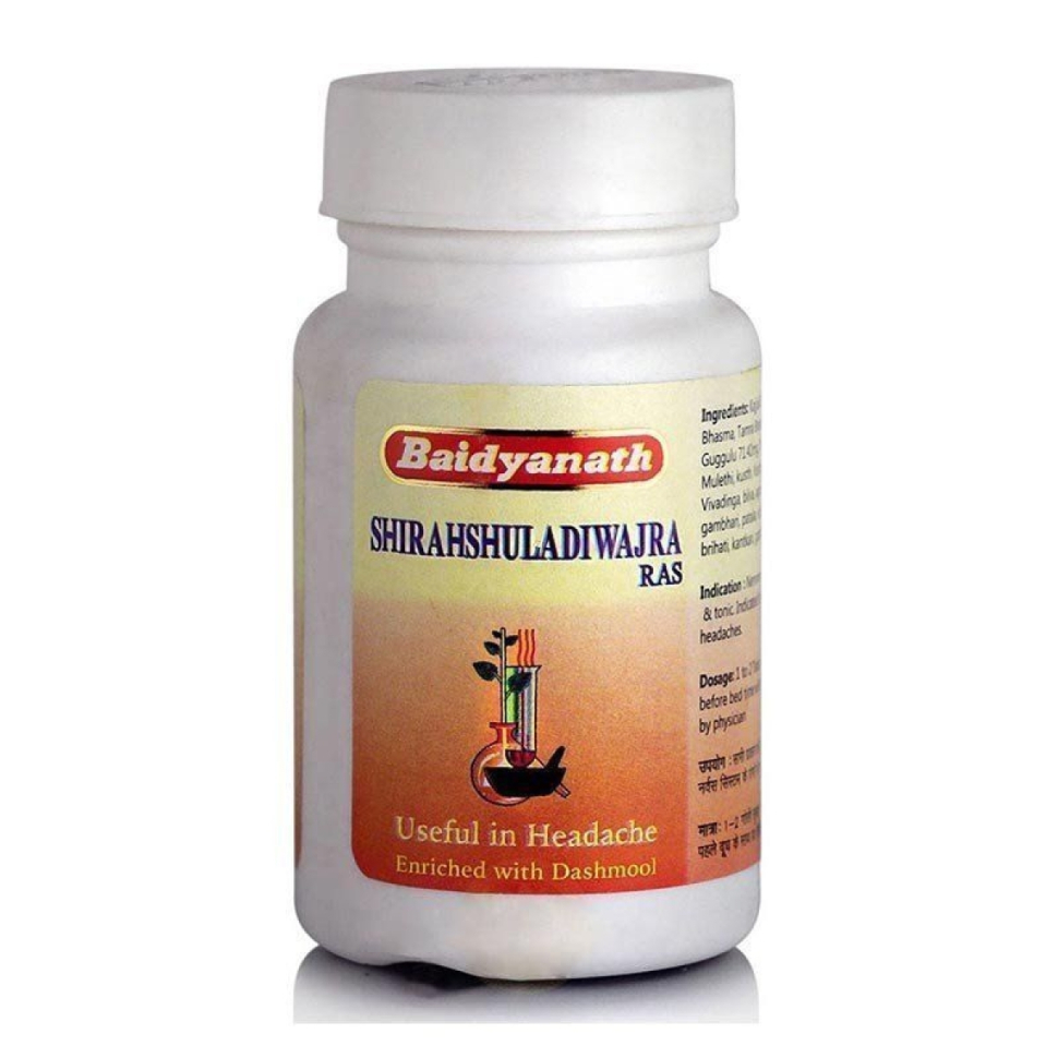 Ширахшуладиваджра Рас Baidyanath, 40 таб.