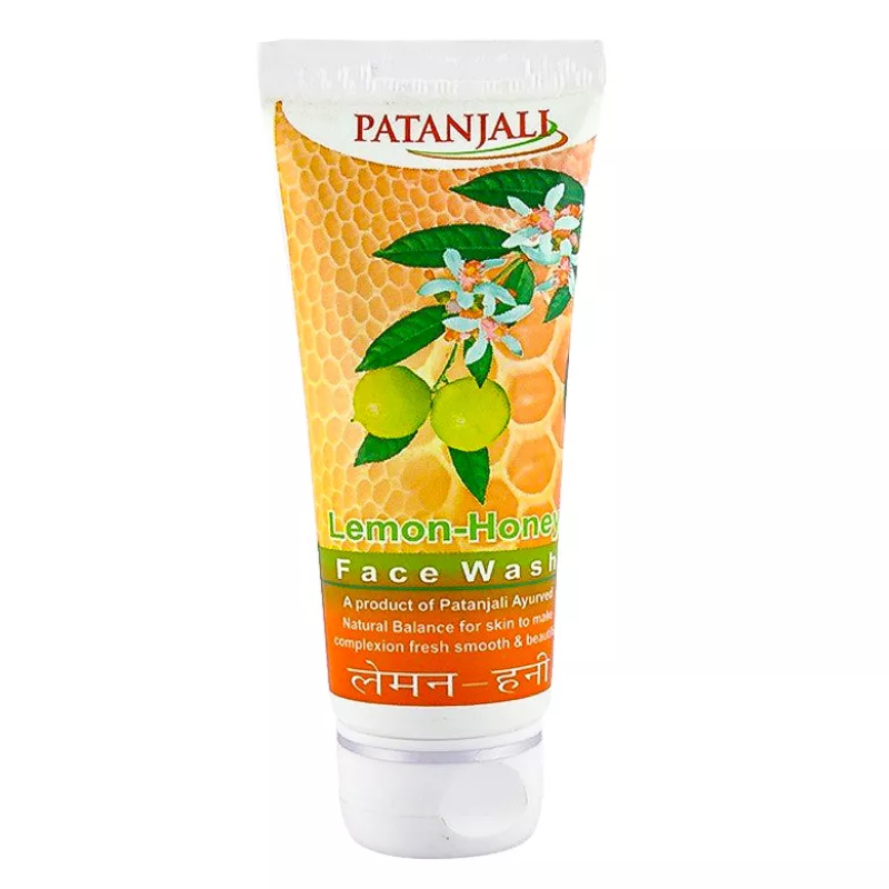 Средство для умывания Лимон-Мёд Patanjali, 60 г.