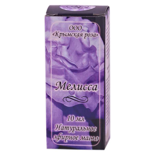 Масло эфирное МЕЛИССА, 10 мл.
