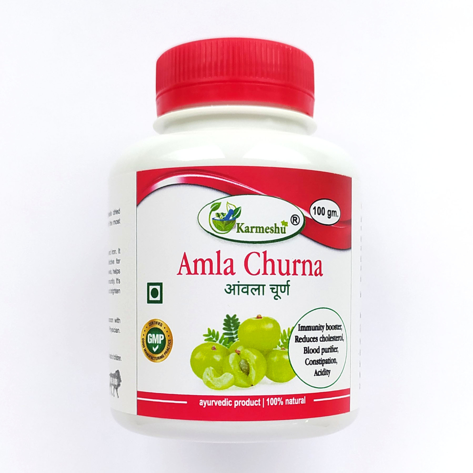 Амла Чурна, Amla Churna, 100 г, Karmeshu