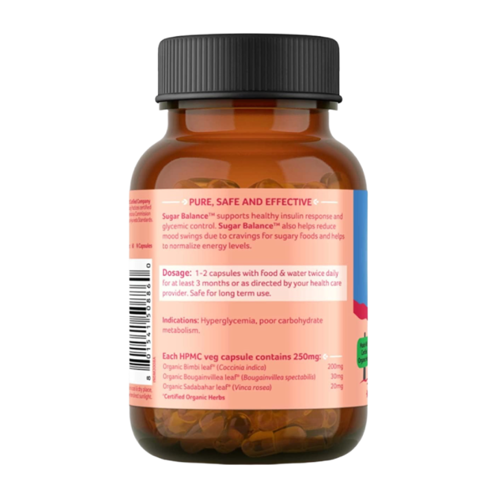 Шугар Бэланс Organic India, 60 кап.