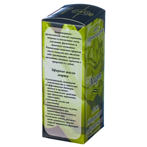 Масло эфирное МИРТ, 10 мл.