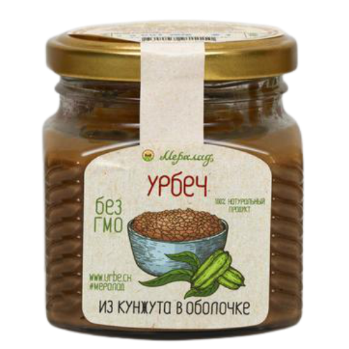 Урбеч из коричневого кунжута Мералад, 230 г.