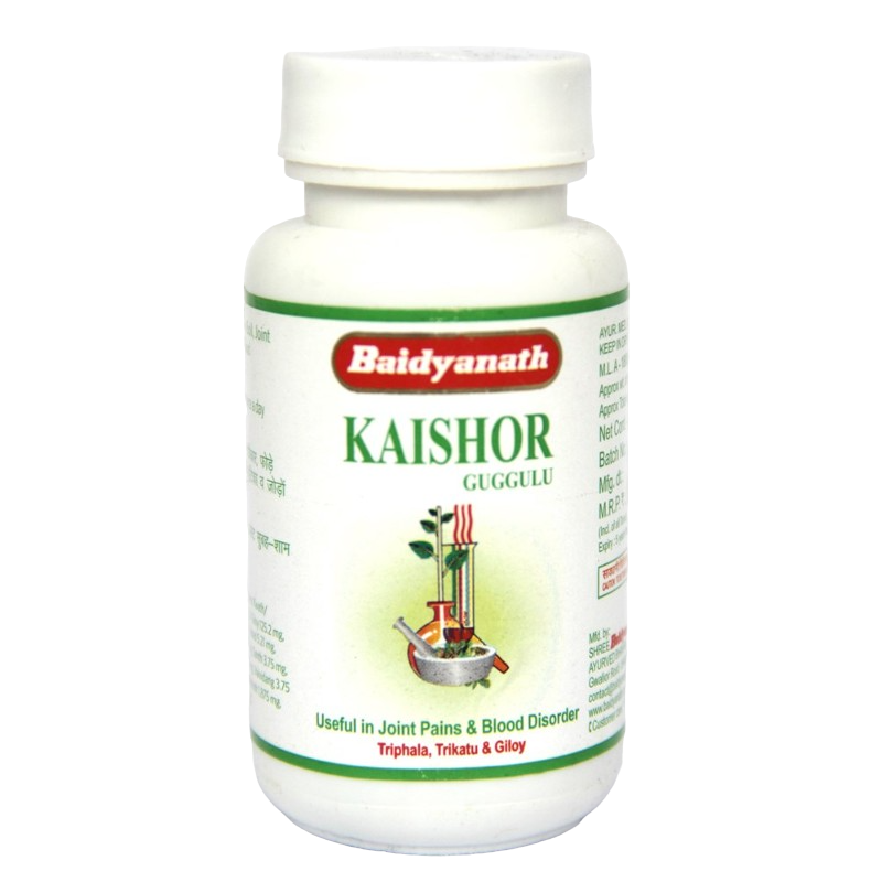 Кайшор Гуггул Baidyanath, 80 таб.