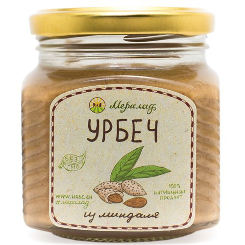Урбеч из миндаля Мералад, 230 г.