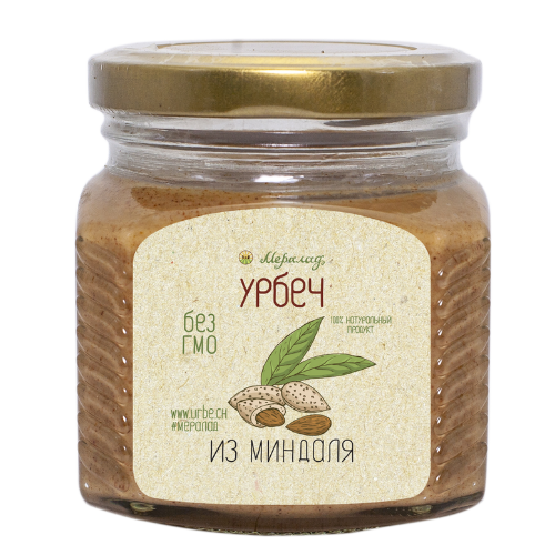 Урбеч из миндаля Мералад, 230 г.