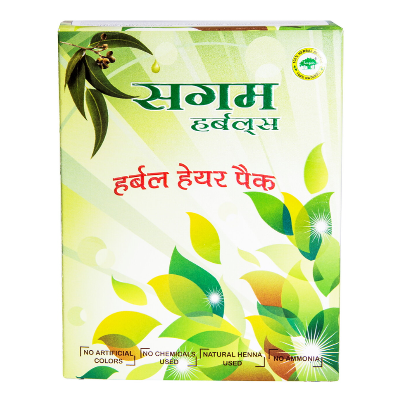 Травяная маска для волос Sangam Herbals, 100 г.