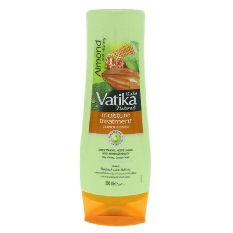 Кондиционер для волос увлажняющий «Миндаль и мёд» Dabur Vatika, 200 мл.
