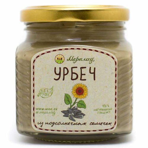 Урбеч из подсолнечных семечек Мералад, 230 г.